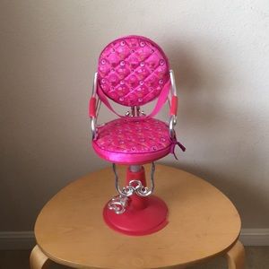 A American girl chair for your doll.